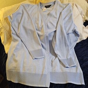 Lane Bryant Sky Blue Women's Cardigan